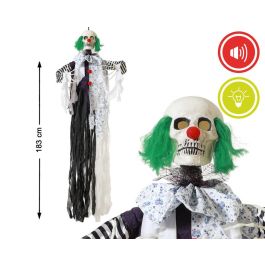 Figura Payaso Terrorífico 160x116 cm con Luz y Sonido para Decoración de Halloween Precio: 18.49999976. SKU: B13NWT2SDA