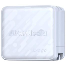 Avermedia GC313Pro Cargador GaN 100W con Captura de Vídeo FHD Blanco