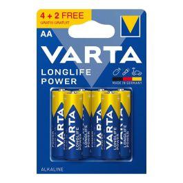Varta Pila Alcalina Longlife Power AA LR06 Blister 4+2 Unidades Precio: 3.69000027. SKU: S7901116