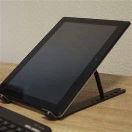Elbe ACP-102 Soporte de Aluminio para Portátiles y Tablets con 6 Configuraciones de Ángulo Elbe ACP-102 Soporte de Aluminio para Portátiles y Tablets con 6 Configuraciones de Ángulo