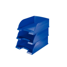 Leitz Bandeja Portadocumentos Plus Jumbo Opaca Negro 257x357x103 mm