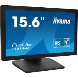 IIYAMA T1634MC-B1S Monitor Táctil 15.6" Full HD IPS LED HDMI DisplayPort VGA