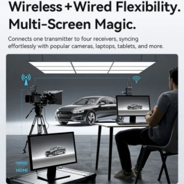 Vention ADUB0 Adaptador Transmisor de Vídeo Inalámbrico HDMI 1080P FULL HD