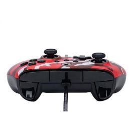 Power A Mando con Cable 1525942-01 para Xbox Series X|S Camuflaje Rojo