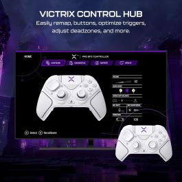 Turtle Beach 0840454400847 Mando modular Victrix Pro BFG Reloaded inalámbrico, blanco para PlayStation