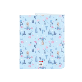 Carpeta de anillas Frozen Ice magic Azul A4 26.5 x 33 x 4 cm