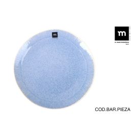 La Mediterranea Plato Llano Calobra Ø26.2 cm Azul (12 Unidades) Precio: 45.69000051. SKU: B12PD322XZ