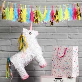 Party Time Guirnalda 21 Pompones de Papel para Fiestas