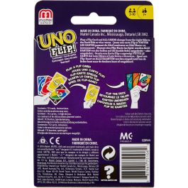 Mattel Games GDR44 Juego de Cartas UNO Flip. Edición con Baraja a Doble Cara y Carta Especial FLIP. Familiar +7 años.