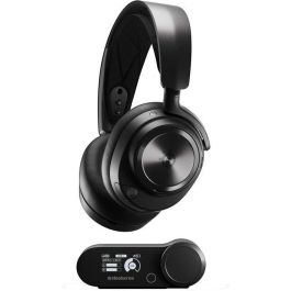 Auriculares Bluetooth con Micrófono SteelSeries Arctis Nova Pro Wireless Negro Multicolor