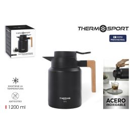 Jarra Termo Acero Inoxidable 1200 ml Inde - Modelo Wood Thermospor (4 Unidades) Precio: 60.5. SKU: B1GFKW98SP