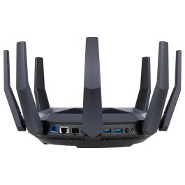 ASUS RT-AX89X Router WiFi 6 AX6000 Dual Band Negro 8 Antenas 2.4GHz 5GHz Ethernet MU-MIMO Mesh 2 Puertos USB 3.0