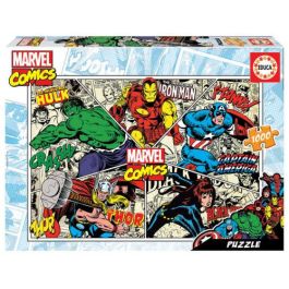Educa Puzzle 1000 Piezas Marvel Comics (Hulk, Ironman, Captain América) 18498 Precio: 9.89000034. SKU: B1DV4FBSS3