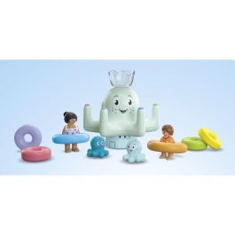 Playmobil Junior Juego de Baño Pulpo de Colores con Cangrejo, Anillos y Pastillas Tinti - Edad 1+ años Playmobil Junior Juego de Baño Pulpo de Colores con Cangrejo, Anillos y Pastillas Tinti - Edad 1+ años