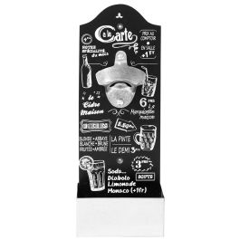 Totally Addict Abrebotellas con Depósito y Fijación a Pared Colección Bistrot Metal y Madera 11x7x30.5 cm Precio: 5.59000035. SKU: B153EHG5LY