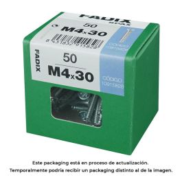 Fadix Tornillo Métrica CP M4x30mm Caja 50 Unidades Precio: 3.50000002. SKU: S7913689