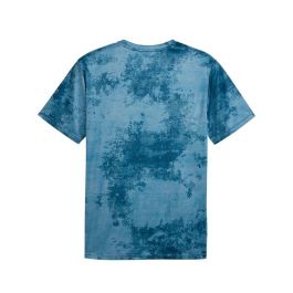 Camiseta de Manga Corta Hombre Puma Essentialsentials Aop Negro L