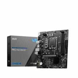 MSI PRO H610M-E Placa Base Intel H610 LGA 1700 Micro ATX DDR5 para PC Precio: 104.49999956. SKU: B1G8789YEC