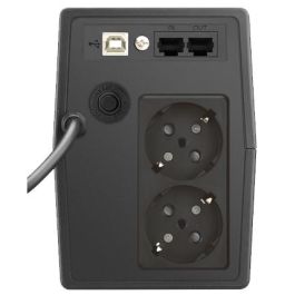 PHASAK SAI 600VA Esential Interactivo - Pantalla tC!ctil con USB + RJ45