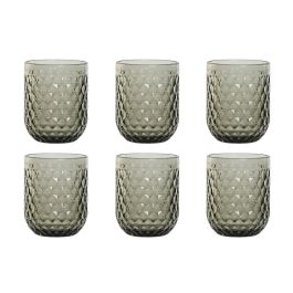 DKD Home Decor Vaso Básico de Cristal Gris 240ml, Set de 6, Colección Vintage Garbo Precio: 15.88999951. SKU: B1GYZG5VDZ