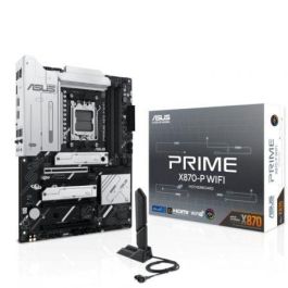 Asus Prime X870-P WiFi Socket AM5 DDR5 PCIe 5.0 Placa Base - Optimizada AMD Ryzen 9000 con Wi-Fi 7 - 90MB1IS0-M0EAY0 Precio: 269.89999971. SKU: B14ZYXLBEL