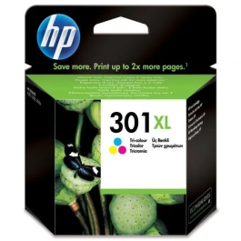 HP Tinta CH564EE NÂº 301XL Tricolor Alto Rendimiento 330 pÃ¡ginas para HP DeskJet, ENVY, OfficeJet Precio: 48.50000045. SKU: S5600473