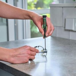 Bosch BOS4053423255102 Juego destornilladores 8 piezas, puntas precisas magnéticas PH/TX/HEX/Ranuradas, bricolaje y manualidades