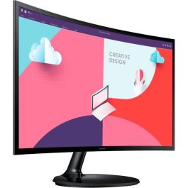 Samsung LS24C360EAUXEN Monitor Curvo Profesional Essential S3 24 pulgadas Full HD 75Hz Panel VA AMD FreeSync Eye Saver Negro Samsung LS24C360EAUXEN Monitor Curvo Profesional Essential S3 24 pulgadas Full HD 75Hz Panel VA AMD FreeSync Eye Saver Negro
