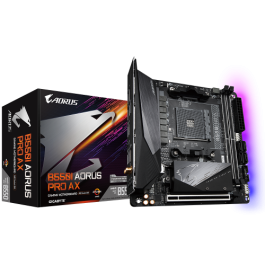 Gigabyte B550I AORUS PRO AX GAB55IAPW-00-G Zócalo AM4 Mini ITX AMD B550 DDR4 Wi-Fi 6 Precio: 159.50000022. SKU: S7172654