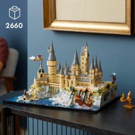 Lego Harry Potter 76419 Castillo y terrenos de Hogwarts, Edificio Modelo para Adultos, Lugares Icónicos
