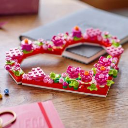 LEGO Herz-Deko 40638 Juego de construcción Corazón Decorativo para Niños y Niñas, 254 Piezas