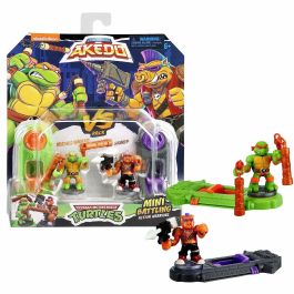 Moose Toys MOO0630996152430 Akedo Figuras Miguel Ángel vs Bebop Precio: 31.78999967. SKU: B153R93ZB9