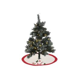 DKD Home Decor Base Árbol Navidad Tradicional Poliéster Crema Rojo 90x90x2cm para Decoración Festiva Precio: 13.89000019. SKU: B1CBLQS7JW