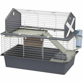 FERPLAST Cage Barn 80-78 x 48 x 65 cm - Gris - Para conejo Precio: 105.50000043. SKU: S7167156