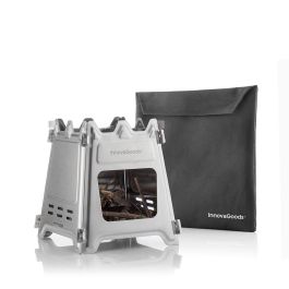 Hornillo de Acero Desmontable para Acampada Flamet InnovaGoods Hornillo de Acero Desmontable para Acampada Flamet InnovaGoods