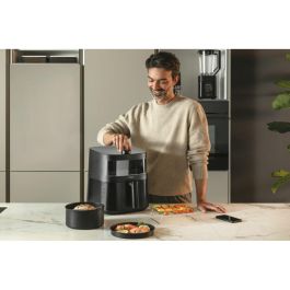 Haier HAF5TWA 011 Freidora de Aire Caliente I-Master Series 5 6.5 L 2000 W Negra - Multifunción 9 en 1, Ventana y Control Digital