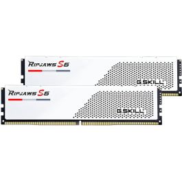 G.Skill 32-RS5W - Memoria RAM 32GB (2x16GB) DDR5 5600MHz CL36 Ripjaws S5 para PC, Blanco