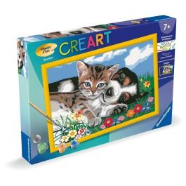 Ravensburger RAV00025848 CreArt Kids 'Una hermosa amistad' Kit de pintura por números, 31x21cm