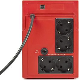 Salicru 647CA000004 SAI/UPS Line-interactive 1200 VA (720 W) con Tecnología AVR y Doble Cargador USB Frontal