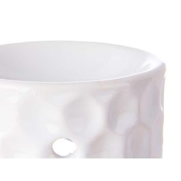 Acorde Set Quemador Aceite Esencial Vainilla 3x5ml Blanco Cerámica Dimensiones: 11x19.8x6.5 cm (Set de 12)
