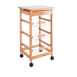 Quid Carro Multiusos Garbo de Madera 37x37x76 cm - Diseño Moderno y Transportable Precio: 37.50000056. SKU: B1J98ELCY4