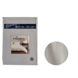 Set 3 Sábanas Gris 135 cm - Giftdecor | Incluye encimera 205x245 cm, almohada 45x150 cm, bajera 135x200 cm (12 Unidades) Precio: 128.49999987. SKU: B177KPXGG9
