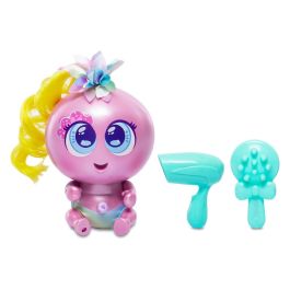Bandai D909916 Ksimerito Susikin Biuty Taim Muñeca con brillo metalizado, maquillaje y accesorios de belleza