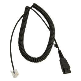 Jabra 8800-01-89 Cable QD a RJ45 para BIZ 2400 Negro Espiral 0.5m Precio: 41.7899999. SKU: B1DGX7L2DL