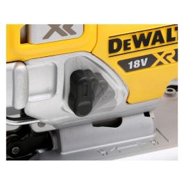 DeWALT DCS334NT-XJ Sierra de Calar a Batería, Profundidad de Corte en Madera 13,5 cm