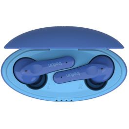 Belkin SOUNDFORM NANO Auriculares In-Ear para Niños - Diseño Compacto y Seguro - Color Azul