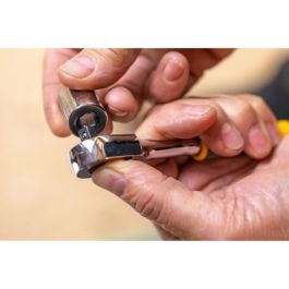 Stanley Trinquete de 72 Dientes con Cuadradillo de 1/4'' y 10 Vasos, Juego de 11 Piezas Stanley Trinquete de 72 Dientes con Cuadradillo de 1/4'' y 10 Vasos, Juego de 11 Piezas