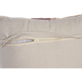 DKD Home Decor Cojín Decorativo Urban de Algodón 45x45 cm con 15 cm de Grosor, Multicolor y Blanco con Cremallera - Pack de 2 Unidades DKD Home Decor Cojín Decorativo Urban de Algodón 45x45 cm con 15 cm de Grosor, Multicolor y Blanco con Cremallera - Pack de 2 Unidades