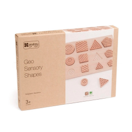 Andreutoys Juego Didactico Formas Geosensoriales Madera 12 Piezas Encaje Sensorial Precio: 28.49999999. SKU: B1FB2S659R