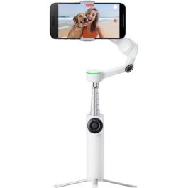 Insta360 INS1737682096888 Estabilizador Plegable de 3 Ejes para Cámara de Móvil Insta360 Flow 2 Pro Blanco